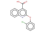 2-(2-CHLOROPHENOXY)QUINOLINE-4-CARBOXYLIC ACID