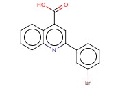 2-(3-BROMO-PHENYL)-<span class='lighter'>QUINOLINE-4-CARBOXYLIC</span> ACID