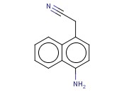 1-AMINONAPHTHALENE-4-<span class='lighter'>ACETONITRILE</span>