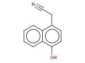 2-(4-HYDROXYNAPHTHALEN-1-YL)<span class='lighter'>ACETONITRILE</span>