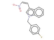 1H-INDOLE,1-[(4-FLUOROPHENYL)METHYL]-3-(2-NITROETHENYL)-