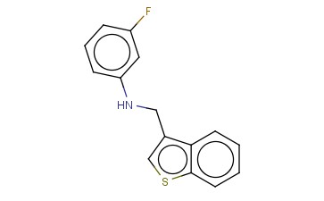 N-(1-BENZOTHIOPHEN-3-YLMETHYL)-3-FLUOROANILINE