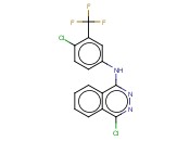 1-PHTHALAZINAMINE, 4-CHLORO-N-[4-CHLORO-3-(TRIFLUOROMETHYL)PHENYL]-