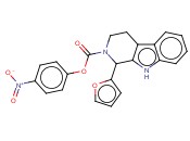 1-FURAN-2-YL-1,3,4,9-TETRAHYDRO-BETA-CARBOLINE-2-CARBOXYLIC ACID 4-NITRO-PHENYL ESTER