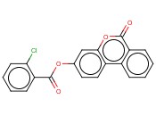 6-OXO-6H-BENZO[C]CHROMEN-3-YL <span class='lighter'>2-CHLOROBENZOATE</span>
