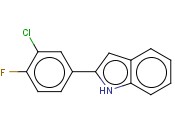 2-(3-<span class='lighter'>氯</span>-4-氟苯基)<span class='lighter'>吲哚</span>