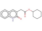 CYCLOHEXYL 2-(2-OXO-1,2-DIHYDROQUINOLIN-3-YL)ACETATE