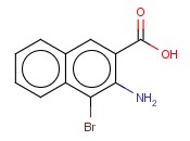 3-AMINO-4-BROMO-2-NAPHTHOIC ACID