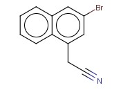 2-BROMONAPHTHALENE-4-<span class='lighter'>ACETONITRILE</span>
