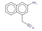 2-AMINONAPHTHALENE-4-<span class='lighter'>ACETONITRILE</span>
