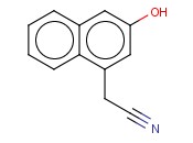 3-HYDROXYNAPHTHALENE-1-<span class='lighter'>ACETONITRILE</span>