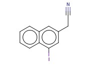 2-(4-IODONAPHTHALEN-2-YL)<span class='lighter'>ACETONITRILE</span>