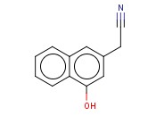 4-HYDROXYNAPHTHALENE-2-<span class='lighter'>ACETONITRILE</span>