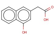4-<span class='lighter'>NAPHTHOL</span>-2-ACETIC ACID