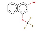 1-(TRIFLUOROMETHOXY)-3-<span class='lighter'>NAPHTHOL</span>