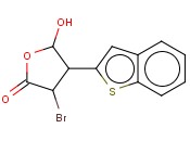 4-(BENZO[B]THIOPHEN-2-YL)-3-BROMO-5-HYDROXYDIHYDROFURAN-2(3H)-ONE