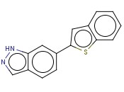 1H-吲唑,6-<span class='lighter'>苯</span><span class='lighter'>并</span>[b]<span class='lighter'>噻吩</span><span class='lighter'>并</span>-2-基-