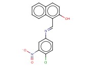 1-(4-CHLORO-3-NITROPHENYLIMINOMETHYL)-2-<span class='lighter'>NAPHTHOL</span>