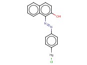 1-(4-CHLOROMERCURIPHENYLAZO)-2-<span class='lighter'>NAPHTHOL</span>