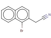 2-(1-BROMONAPHTHALEN-2-YL)<span class='lighter'>ACETONITRILE</span>