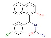 1-((4-CHLOROPHENYL)(2-HYDROXYNAPHTHALEN-1-YL)METHYL)UREA