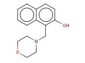 1-(4-<span class='lighter'>吗</span><span class='lighter'>啉</span><span class='lighter'>基</span>甲基)-2-萘酚