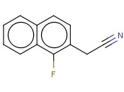 1-FLUORONAPHTHALENE-2-<span class='lighter'>ACETONITRILE</span>
