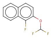 2-(DIFLUOROMETHOXY)-<span class='lighter'>1-FLUORONAPHTHALENE</span>