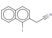 2-(1-IODONAPHTHALEN-2-YL)<span class='lighter'>ACETONITRILE</span>