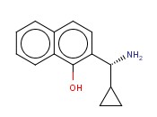 2-((1R)AMINOCYCLOPROPYLMETHYL)<span class='lighter'>NAPHTHOL</span>