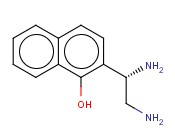 2-((1S)-1,2-DIAMINOETHYL)<span class='lighter'>NAPHTHOL</span>