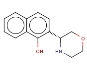 2-((3R)MORPHOLIN-3-YL)<span class='lighter'>NAPHTHOL</span>