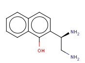 2-((1R)-1,2-DIAMINOETHYL)<span class='lighter'>NAPHTHOL</span>