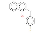 2-(4-FLUOROBENZYL)-<span class='lighter'>1-NAPHTHOL</span>