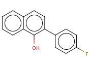 2-(4-FLUOROPHENYL)-<span class='lighter'>1-NAPHTHOL</span>