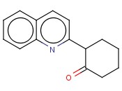 2-(2-QUINOLYL)CYCLOHEXAN-1-ONE