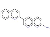 6-(QUINOLIN-2-YL)-1,8-NAPHTHYRIDIN-2-AMINE