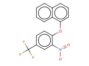 1-[2-NITRO-4-(TRIFLUOROMETHYL)PHENOXY]NAPHTHALENE
