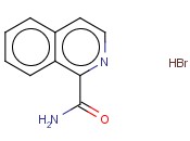 1-ISOQUINOLINECARBOXAMIDE <span class='lighter'>HYDROBROMIDE</span>
