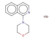 1-MORPHOLIN-4-YL-ISOQUINOLINE, <span class='lighter'>HYDROBROMIDE</span>