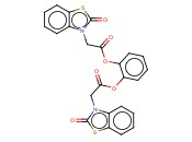 (2-OXO-BENZOTHIAZOL-3-YL)-ACETIC ACID 2-((2-OXO-BENZOTHIAZOL-3-YL)-<span class='lighter'>ACO</span>)-PH ESTER
