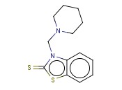 3-(PIPERIDIN-1-YLMETHYL)-2,3-DIHYDRO-1,3-BENZOTHIAZOLE-2-THIONE