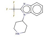 1-(4-哌啶基)-2-三氟<span class='lighter'>甲基</span>-1H-<span class='lighter'>苯并咪唑</span>