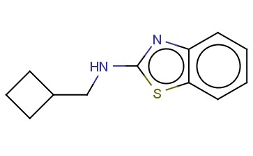 2-BENZOTHIAZOLAMINE, N-(CYCLOBUTYLMETHYL)-