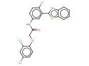ACETAMIDE, N-[3-(2-BENZOTHIAZOLYL)-4-CHLOROPHENYL]-2-(2,4-DICHLOROPHENOXY)-