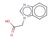 BENZOIMIDAZOL-1-YL-<span class='lighter'>ACETIC</span> ACID