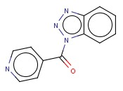 1-(4-<span class='lighter'>吡啶基</span>羰基)苯并<span class='lighter'>三</span>唑