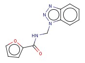 FURAN-2-CARBOXYLIC ACID (BENZOTRIAZOL-1-YLMETHYL)-AMIDE