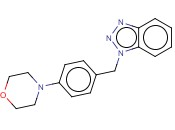 (4-<span class='lighter'>吗</span><span class='lighter'>啉</span><span class='lighter'>基</span>苯甲基)苯并三唑