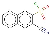 3-CYANONAPHTHALENE-2-SULFONYL CHLORIDE